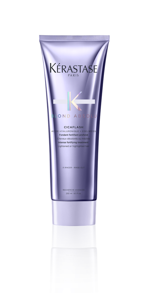 Kérastase Blond Absolu Cicaflash, après-shampooing fortifiant pour cheveux blonds décolorés ou méchés, 250ml